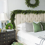 N&T NIETING 9FT Christmas Norfolk Pine Garland, Real Touch Pine Garlands Faux Greenery Garland Winter Christmas Garland for Table Mantle Holiday Indoor Outdoor Xmas Decorations (4 Pcs) - Image 6