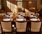 Nervure 175Pcs Ivory Plastic Plates, Disposable Party Plates for 25 Guests - Image 4