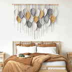 Large Macrame Wall Hanging Boho Woven Tapestry Chic Modern Home Decorations - Image 5