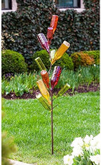 Evergreen Garden Glass Bottle Tree, Metal Bottle Trees for Garden Outside, Decorative Bottles Holder for Outdoor Wedding Christmas Party Decoration (Bottles Sold Separately) - Image 5