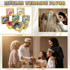 MTLEE Muslim Wedding Prayer Bead Digital Counter Gift - Image 2