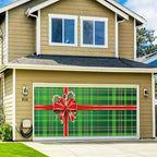 WovWeave Gift Box Garage Door Cover Banner, 7 x 16 ft - Image 5