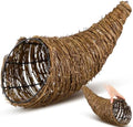 Dandat Thanksgiving Cornucopia Basket, Horn of Plenty Table Decor, 1 Pcs by Dandat