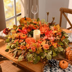 26" Large Front Door Wreath, Fall Wreaths for Front Door, Fall Decor, 1Pc - Image 6