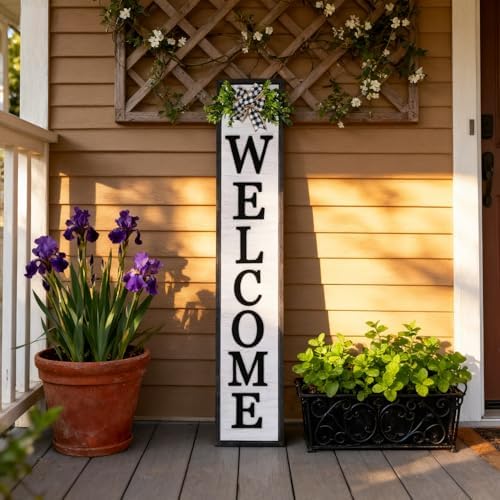 3D Outdoor Welcome Sign, 45"X9",Black - Image 4