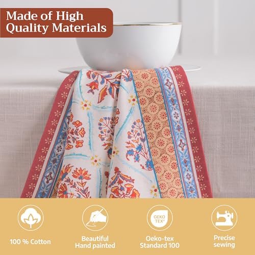 Maison d' Hermine Cloth Napkins Set of 4 Reusable 100% Cotton (20" x 20") - Image 3