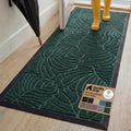 GORILLA GRIP WeatherMAX Door Mat, Indoor Outdoor Use, 72x24, Green Palm by GorillaGrip