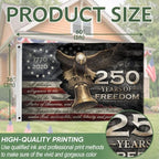 250 Anniversary USA Flag, Two-sided Design 3x5 Ft, 250th Anniversary Flag 1 - Image 2