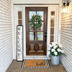 comurdyo Welcome-ish Sign for Front porch Standing 45"X9" Black - Image 3
