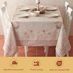 Maison d' Hermine Table Cloth Rectangle Table 100% Combed Cotton 70"x90" - Image 2
