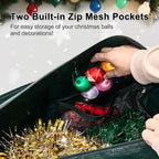 Extra Large Christmas Tree Storage Bag 12 ft - Green - Image 4