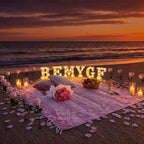 Ceenna Will You Be My Girlfriend Proposal Decoration Set,Pink,Classic - Image 4