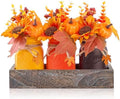 Fall Thanksgiving Table Decor, Farmhouse Centerpieces for Tables by KIVIVO