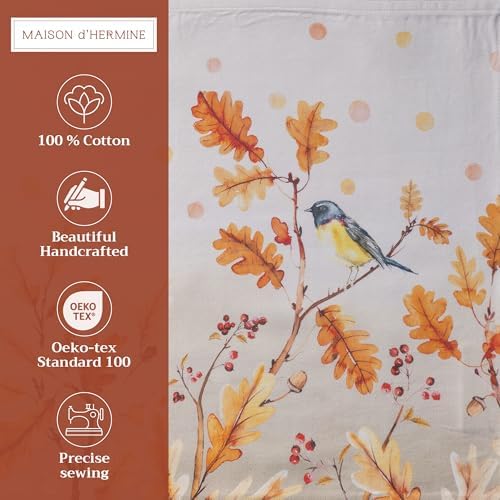 Maison d' Hermine Placemats Set of 4 Reusable 100% Cotton (13"x19") - Image 2