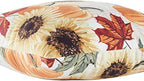 Greendale Home Fashions 18 in. Square Sunflower Fall Throw Pillow - Image 3