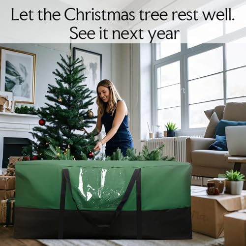 Christmas Tree Storage Bag 8 Ft Artificial Tree 600D Oxford Storage Bag - Image 6