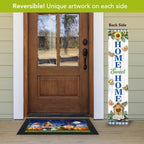 Briarwood Lane Summer Double Sided Reversible Pine Porch Leaner 47x9.5 Welcome To Our Home For Summer Porch Leaner - Image 3