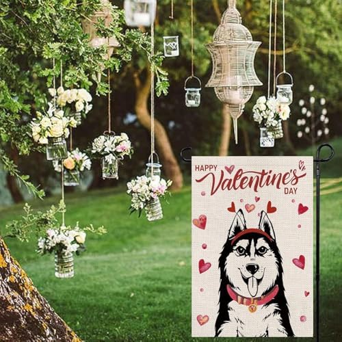 Seasonal Garden Flags Husky Double Sided Flags Set of 11 Holiday Farmhouse Indoor Outdoor Yard Lawn Christmas Gifts Decorations 12.5x18 Inch - Image 5