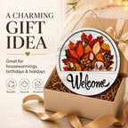 16/12 Pcs Interchangeable Welcome Sign for Front Door, 12 Inch Magnetic Seasonal Wood Hanging Sign for Holidays and Housewarming Gift (12PCS) - Image 6