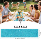 10 Packs 12 x 72 inches Turquoise Sequin Table Runner - Image 4