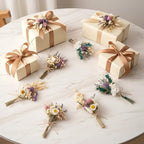 12/24PCS Handmade Dried Flower Bouquet with Stems Natural Dried Wildflowers 7.5 Inch Mini Dry Flowers for Vase Farmhouse Decor, Wedding Styling, Photography Props, Gift DIY(24pcs, Lavender) - Image 6