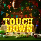 Honoson 9 Pcs Football Party Decorations touchdown LED Lights up Sign - Image 6