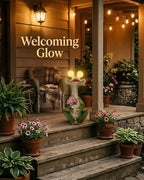 iStatue Solar Frog Garden Statue with Blinking Light-Up Eyes, Resin Outdoor Garden Decor Frog Holding Flowers, Waterproof Animal Figurine for Patio Lawn Yard Porch Balcony (Green) - Image 3