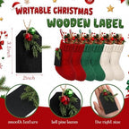Zubebe 12 Pcs Christmas Mini Stockings Knitted Stocking, White Red Green - Image 2