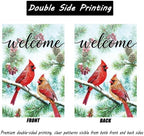 Seasonal House Flags Set of 12 Double Sided 28 x 40 Inch Garden Flags for Outside,Yard Flags,Outdoor Home Decorfor for All Seasons,Holiday Decoration for Christmas, Halloween, Easter, 4th of July, Thanksgiving - Image 4