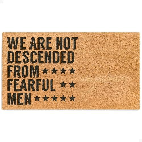 THEODORE MAGNUS Patriotic Door Mat - Welcome Mat for Front Door with Non-Slip Backing - Durable Doormat - Perfect for Outside Entrance Matt - Outdoor/Indoor - Heritage Proclamation - 17" x 30" by TheodoreMagnus