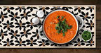 Heat Resistant Table Runner, 39 x 12 Inch - Primrose Design by IRI-GIRI