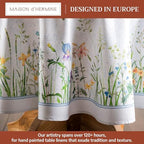 Maison d' Hermine Table Cloth Round Table Reusable 100% Cotton 69" Diameter - Image 2