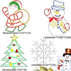 TRWYMZ - 16" Christmas Window Silhouette Lights - Image 2