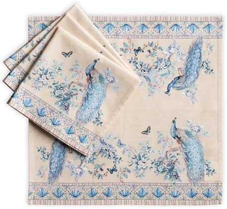 Maison d' Hermine Cloth Napkins Set of 4 100% Combed Cotton (20" x 20") by MaisondHermine