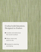 Chilewich Bamboo Placemats Set of 4, Woven Rectangle Placemats - Image 3