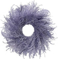 HipTree 28 Inch Farmhouse Purple Flocked Cypress Spring Wreath Outdoor by HipTree