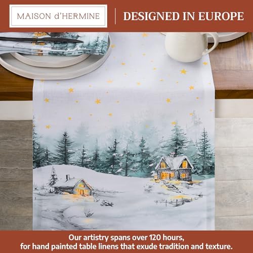 Maison d' Hermine Table Runner 100% Cotton 14.50" x 108" (Double Layer) - Image 2