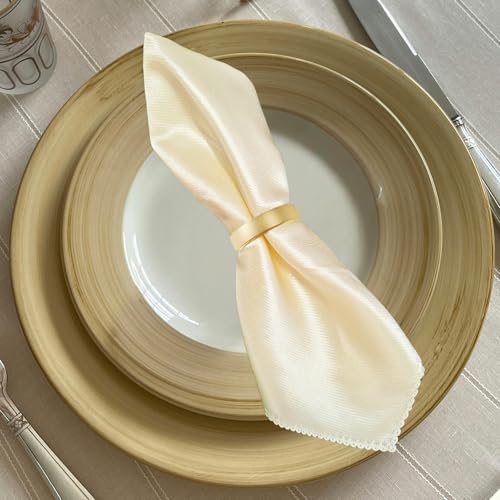 80 Pcs Gold Napkin Rings - Metal Napkin Ring(Semicircle) - Image 4