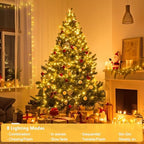 JMEXSUSS 400 LED Christmas Lights Outdoor Indoor String Lights Plug in - Image 4