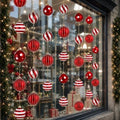Thenshop 18 Pcs Christmas Window Decorations Xmas Hanging Ball Ornament Kit by Thenshop