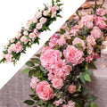Garvee 39 Inch Artificial Rose Peony Flower Swag, Fake Arch Flowers by Garvee