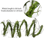 118"Green L Bendable Grapevines Garland Faux Tree Branch Wall Hanging Decor - Image 3