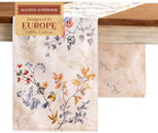 Maison d' Hermine Table Runner 100% Cotton 14.50" x 72" (Double Layer) by MaisondHermine