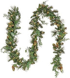 National Tree Company 9ft Pre-Lit Artificial North Conway Christmas Garland by Unknown