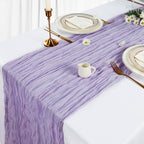 12 Pack 35 x 120 Inch Lilac Purple Table Runner Cheesecloth 10Ft - Image 4
