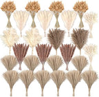 610 PCS Dried Pampas Grass Decor, Dried Flower Bouquets for Wedding, Home, Centerpiece Table, Modern Home, Western Living Room, Nurserie, Nursery, Boho Room, Beach, Women Office, and Boho Decor by CKBT