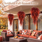 Daifunli 8 Pcs Artificial Fall Hanging Plants - Image 3