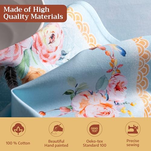 Maison d' Hermine Cloth Napkins Set of 4 Reusable 100% Cotton (20" x 20") - Image 3