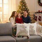 Christmas Deer Throw Pillow Cover 18 x 18 Set of 2 - Image 6