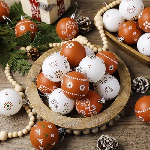 Gejoy 30 Pcs Mexican Christmas Ornaments 2.36'' Cielito Lindo Party Decor by Unknown
